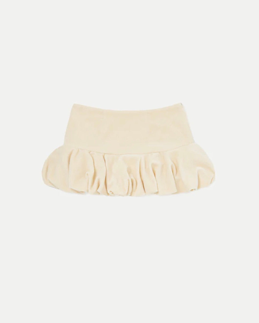 Maroske - Cream Bubble Skirt - Sample